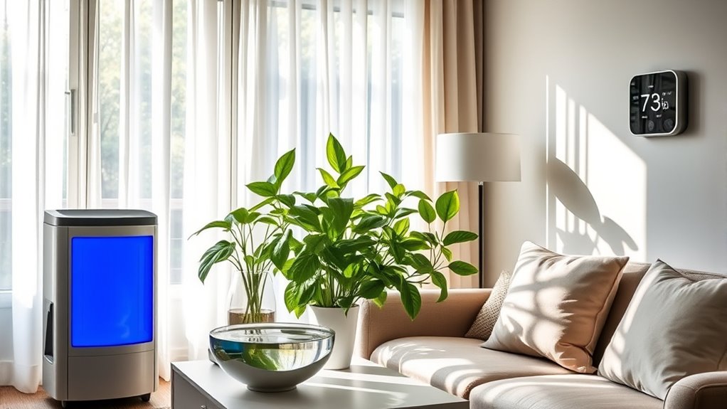 maintain optimal indoor humidity