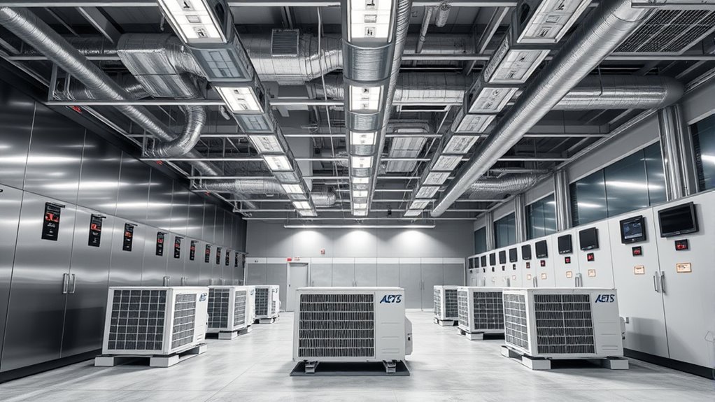 optimal equipment placement and ventilation