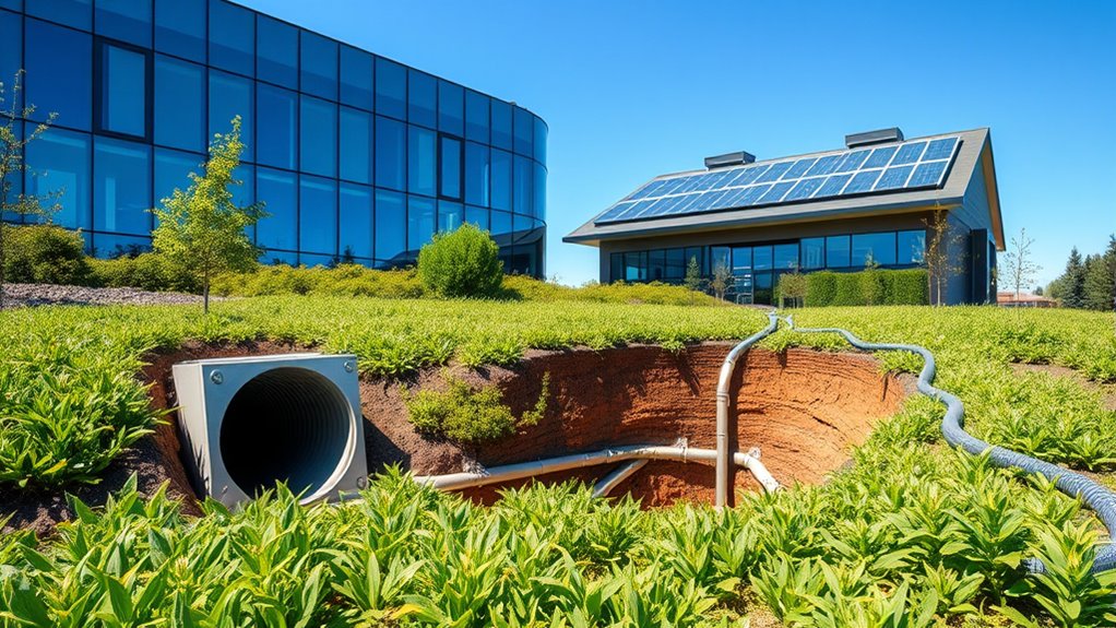 optimized geothermal building integration