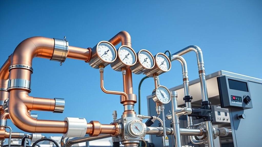 pressure controlled heat exchange