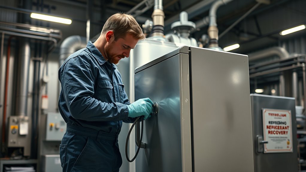 proper refrigerant disposal practices