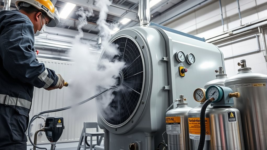 proper refrigerant recovery procedures