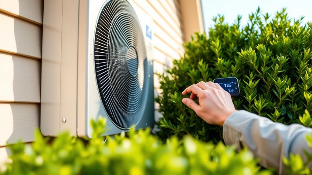 reduce heat pump noise