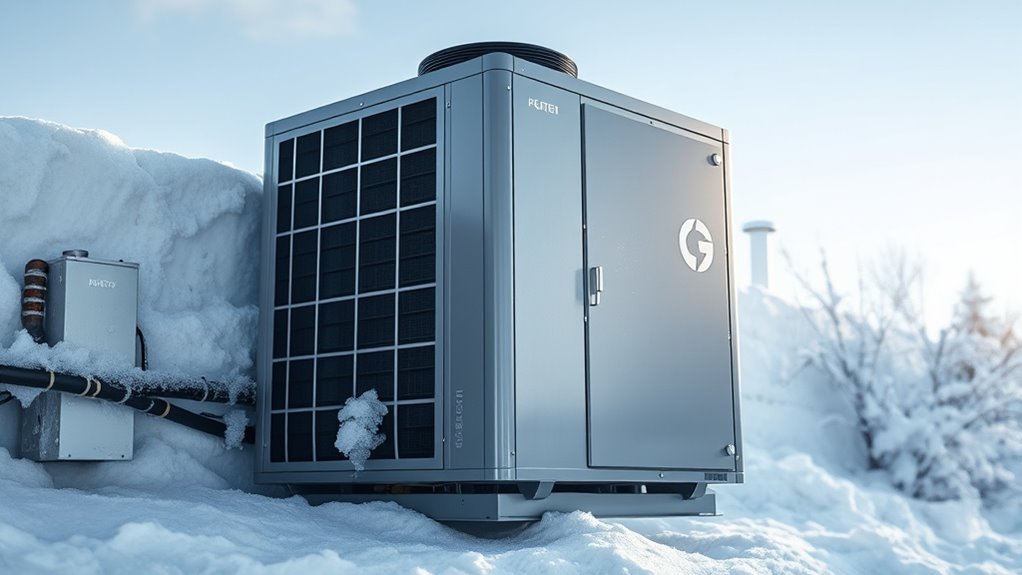 refrigerant components cold weather