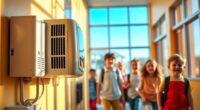school heat pump air quality