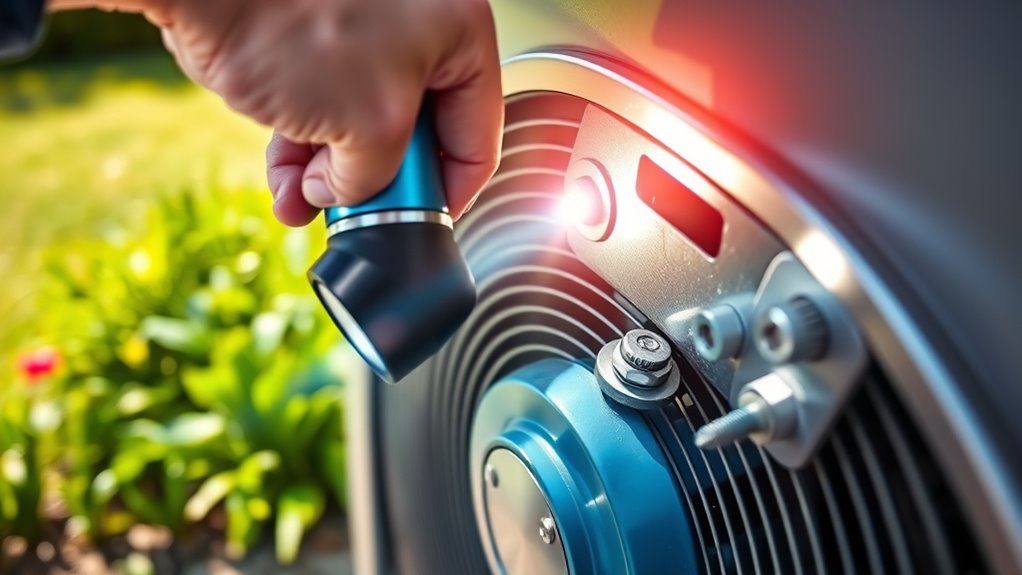 secure heat pump connections regularly