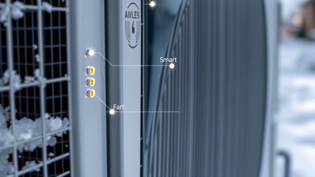 smart sensor driven defrosting