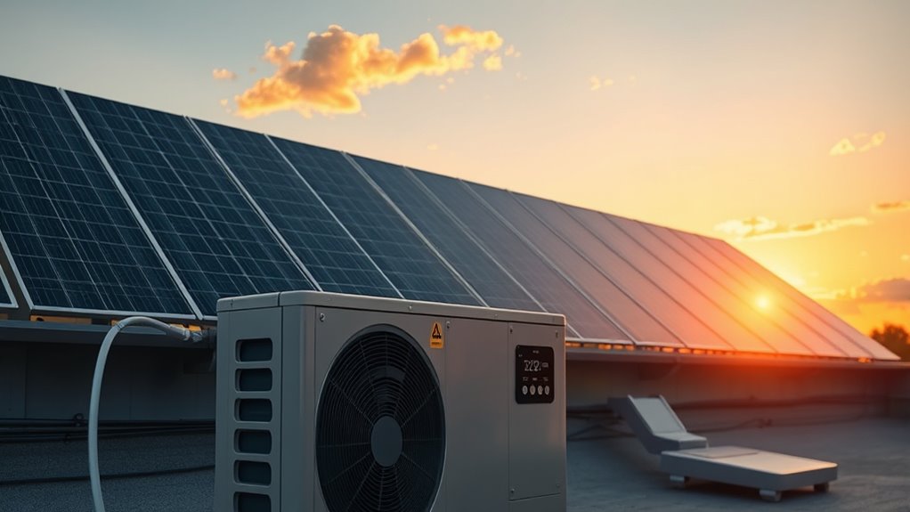 solar powered heat pump synergy