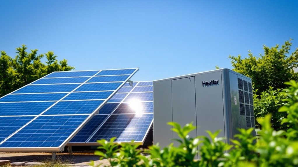 solar pv boosts heat pump efficiency