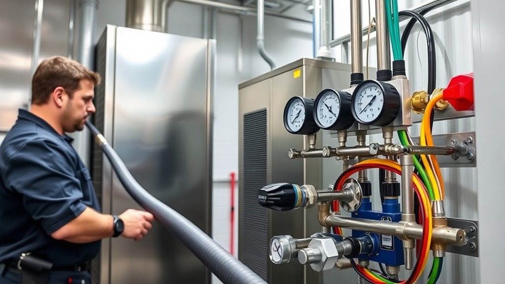 system pressure verification procedures