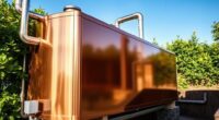 thermal storage enhances heat pump
