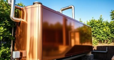 thermal storage enhances heat pump