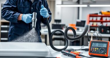 vacuuming and charging procedures