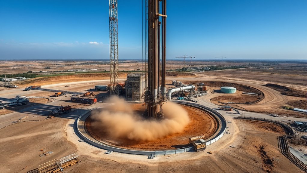 vertical borehole drilling specifications