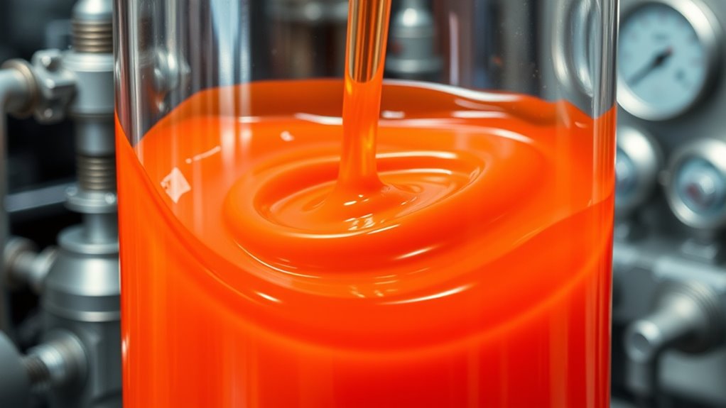 viscosity influences flow efficiency
