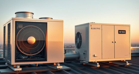 absorption vs electric efficiency