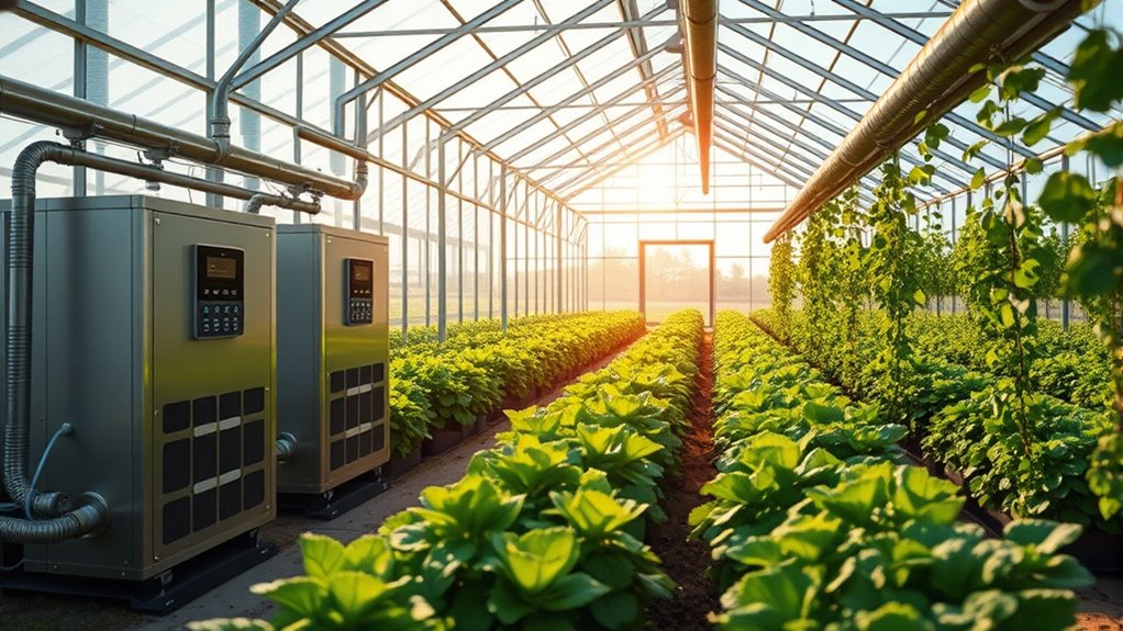 agricultural and greenhouse heat pumps