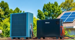 battery storage for heat pumps