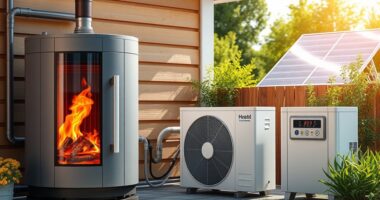 biomass and heat pump systems