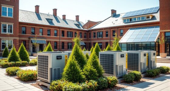 campus institutional heat pumps