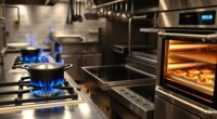 commercial kitchen heating options