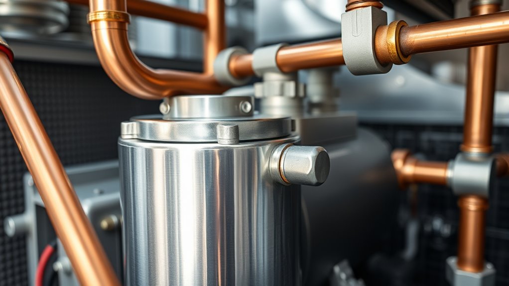 compresses refrigerant vapor