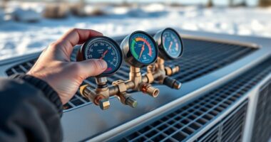 diagnosing heat pump refrigerant