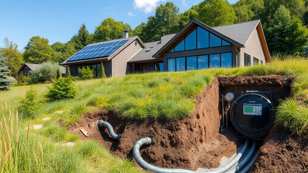 efficient renewable geothermal heating