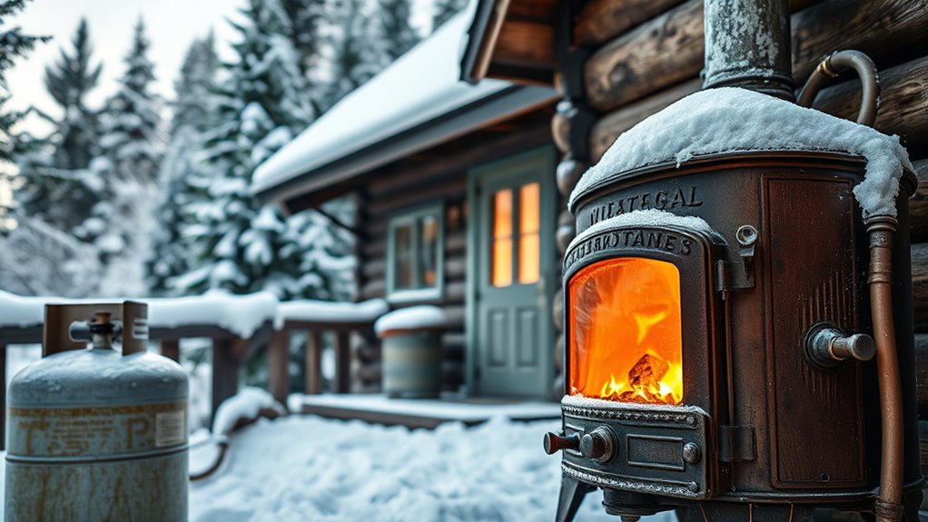 efficient thermal backup heating