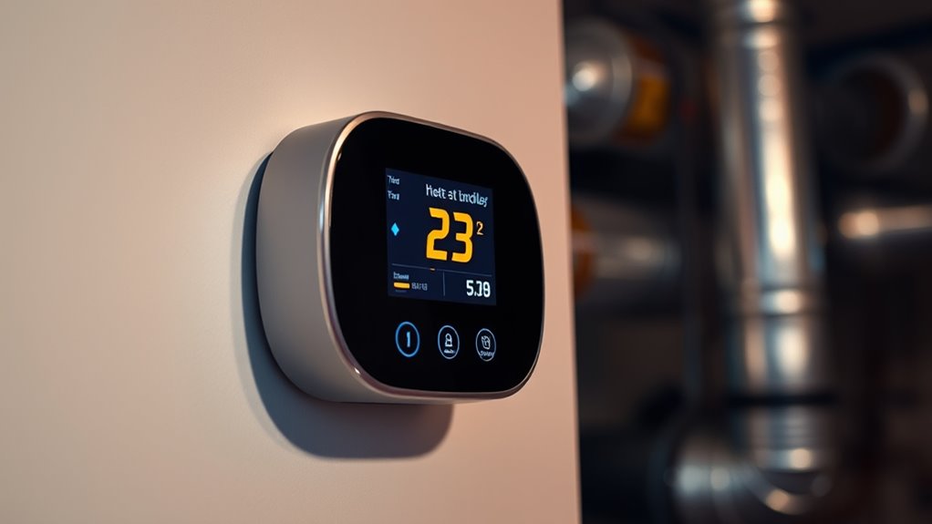 efficient user friendly thermostat controls