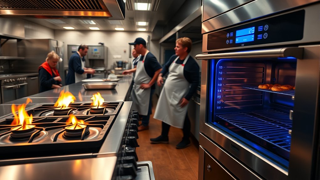 energy efficient safe kitchen heating