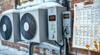 heat pump maintenance costs