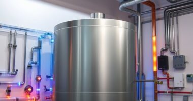 heating and cooling storage