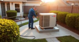 home preps for heat pump