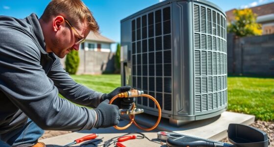 installing heat pump system