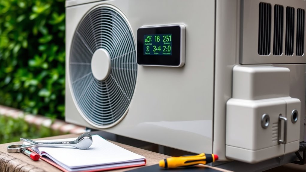 maintain filters and clean outdoor