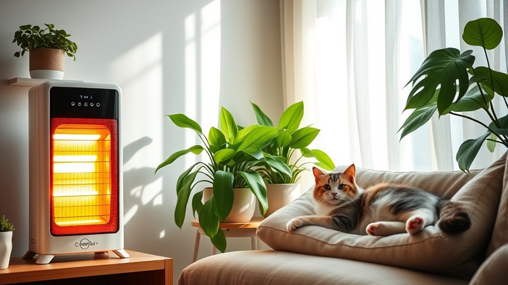 maintain pet and plant comfort