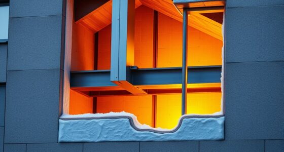 preventing heat loss through insulation