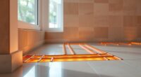 radiant hydronic floor heating