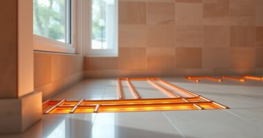 radiant hydronic floor heating