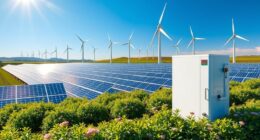 renewable energy reduces heat pump emissions