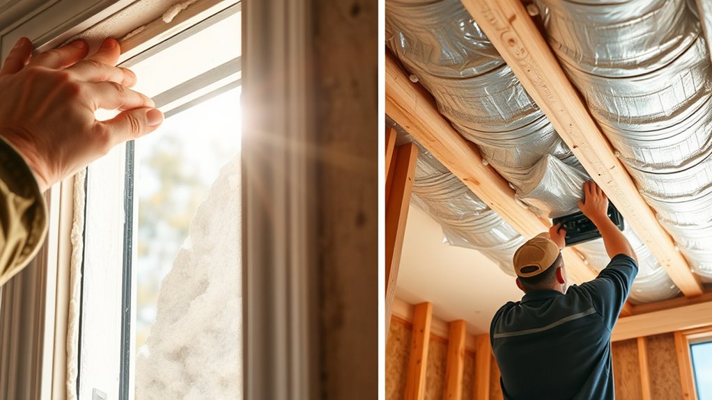 seal insulate save energy