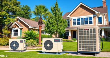 selecting heat pumps by home size