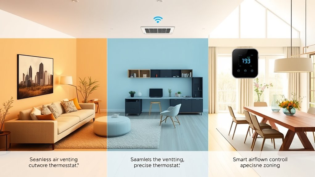 smart zoning with efficient cooling