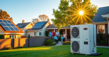 solar community heat pumps