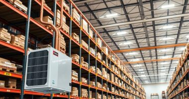 warehouse heat pump scalability