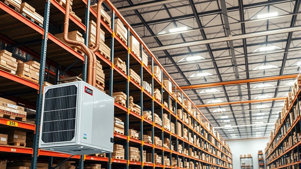 warehouse heat pump scalability