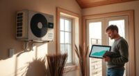 weatherization and heat pump savings