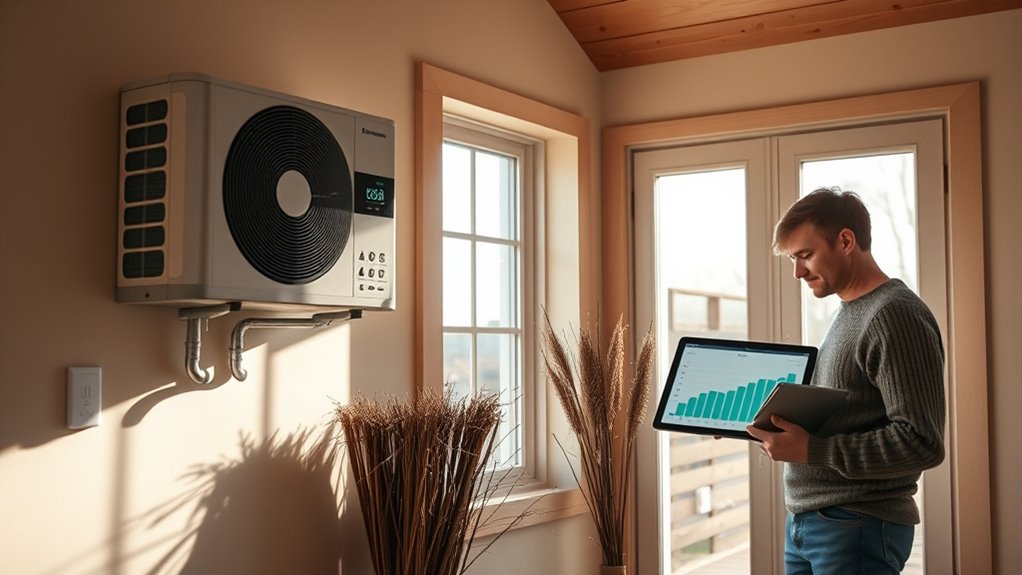 weatherization and heat pump savings