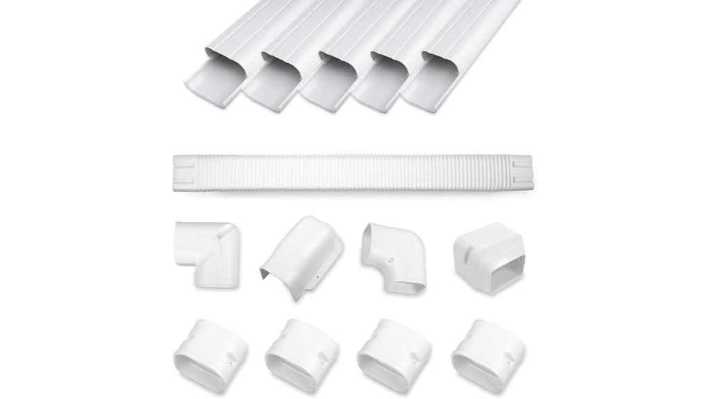 10 foot pvc line set cover